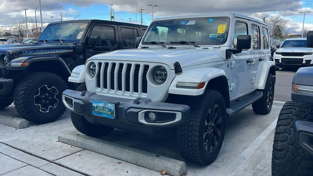 used 2021 Jeep Wrangler Unlimited 4xe car, priced at $34,480
