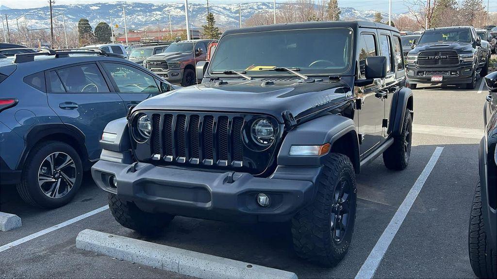 used 2020 Jeep Wrangler Unlimited car, priced at $26,980