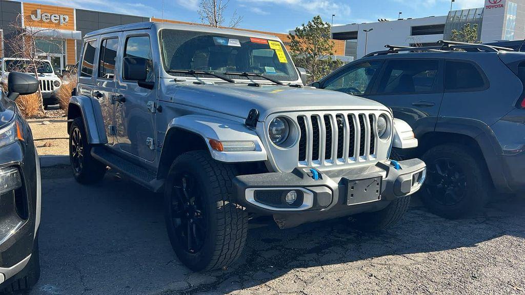 used 2023 Jeep Wrangler 4xe car, priced at $32,980