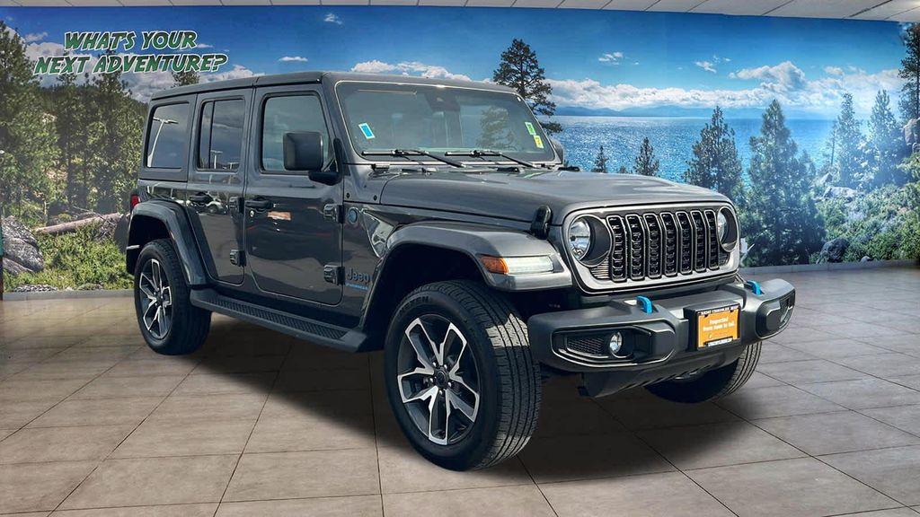 used 2024 Jeep Wrangler 4xe car, priced at $30,980