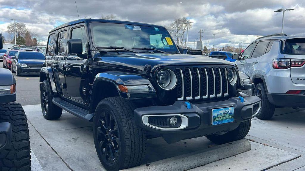 used 2023 Jeep Wrangler 4xe car, priced at $31,980