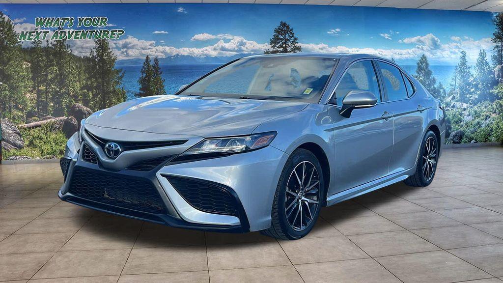 used 2021 Toyota Camry car, priced at $22,180