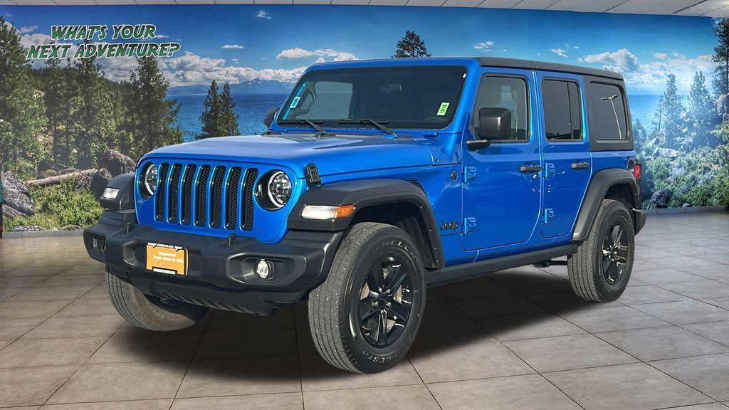 used 2023 Jeep Wrangler car, priced at $30,580