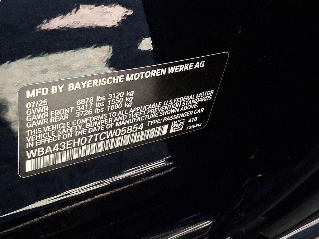 new 2026 BMW 750e car, priced at $133,105