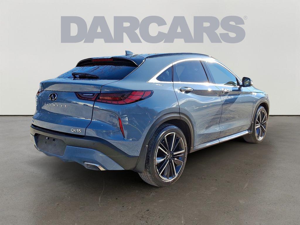 used 2022 INFINITI QX55 car, priced at $25,750
