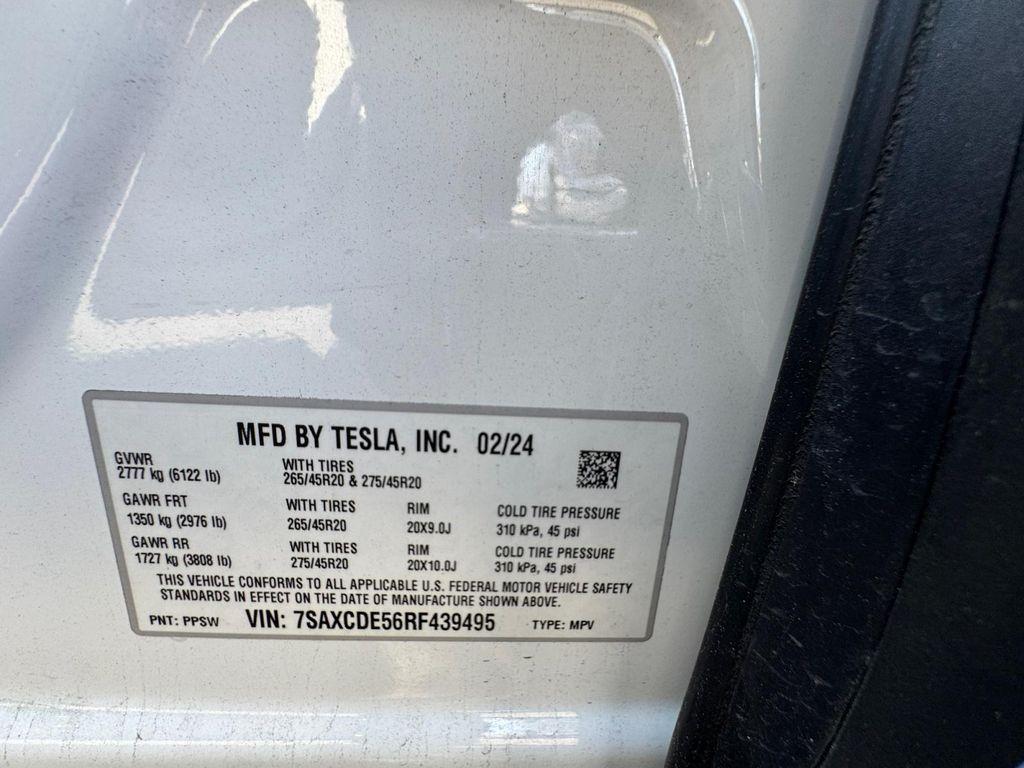 used 2024 Tesla Model X car, priced at $64,899