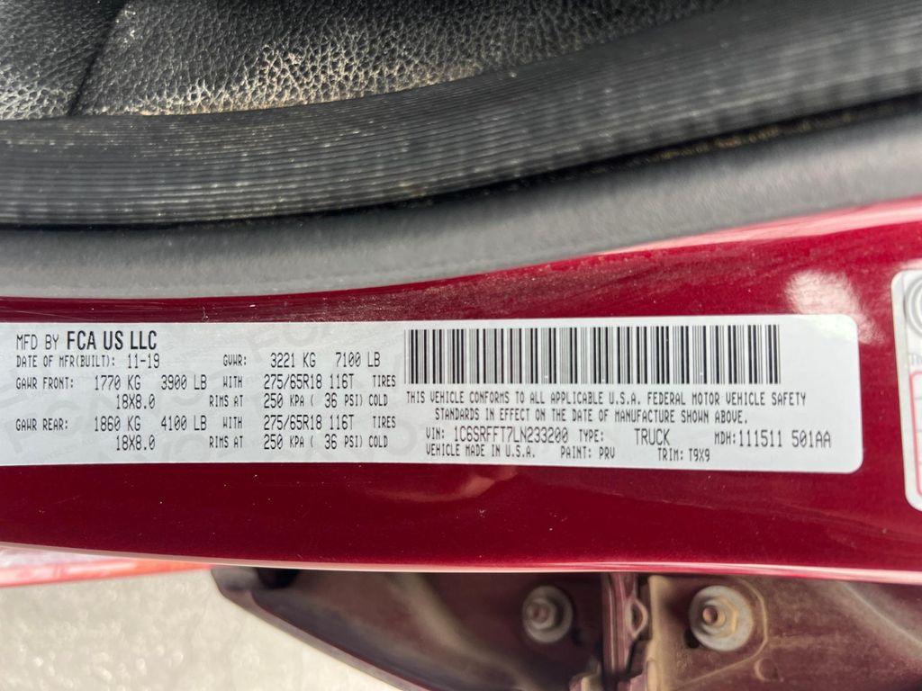 used 2020 Ram 1500 car, priced at $38,999