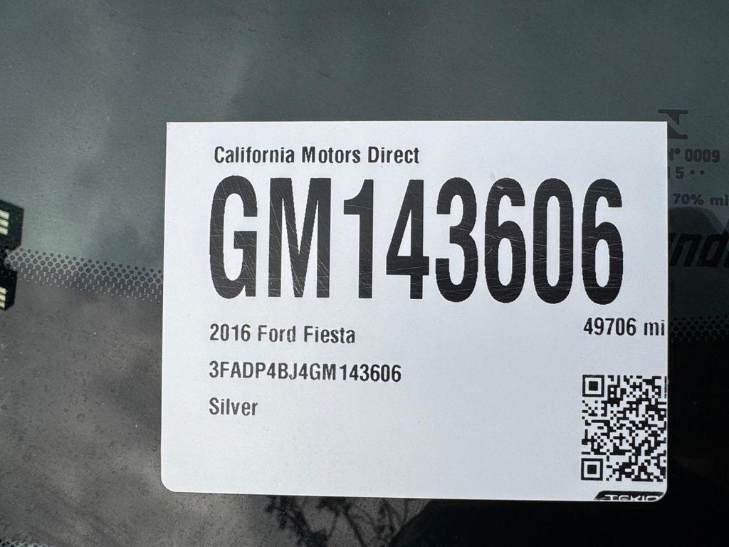 used 2016 Ford Fiesta car, priced at $8,899