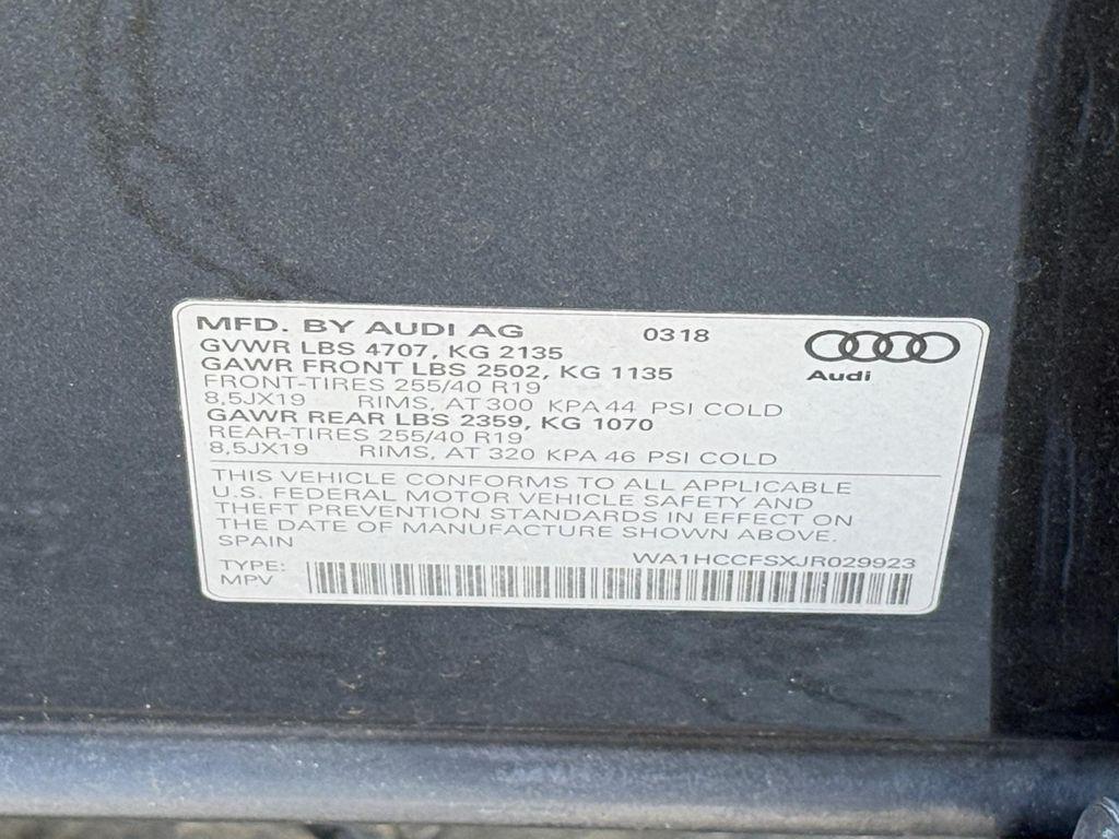 used 2018 Audi Q3 car, priced at $16,499