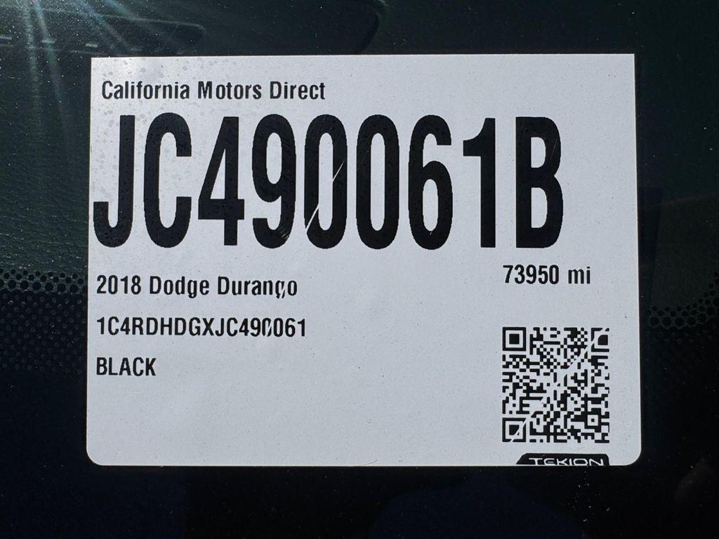 used 2018 Dodge Durango car, priced at $25,999