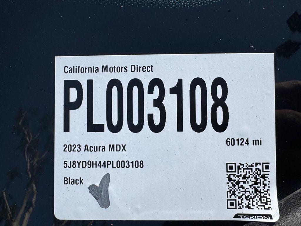 used 2023 Acura MDX car, priced at $34,499