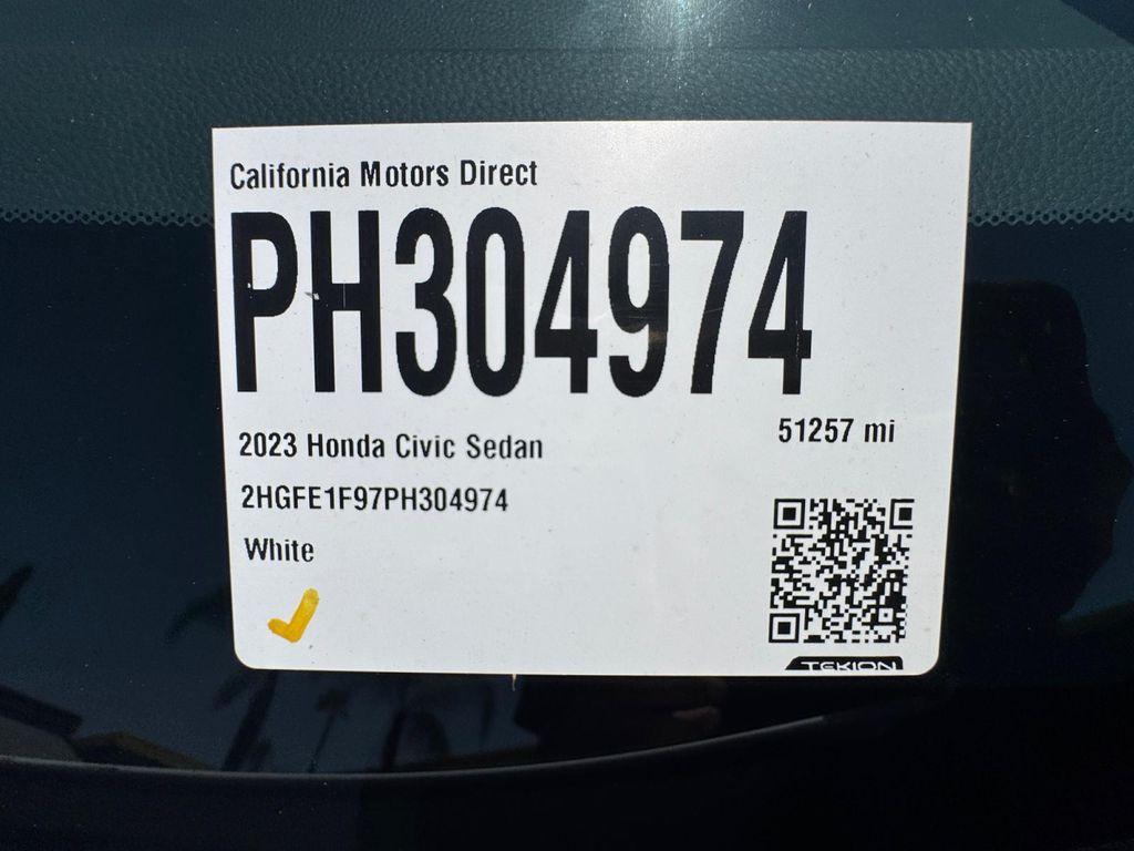 used 2023 Honda Civic car, priced at $24,799