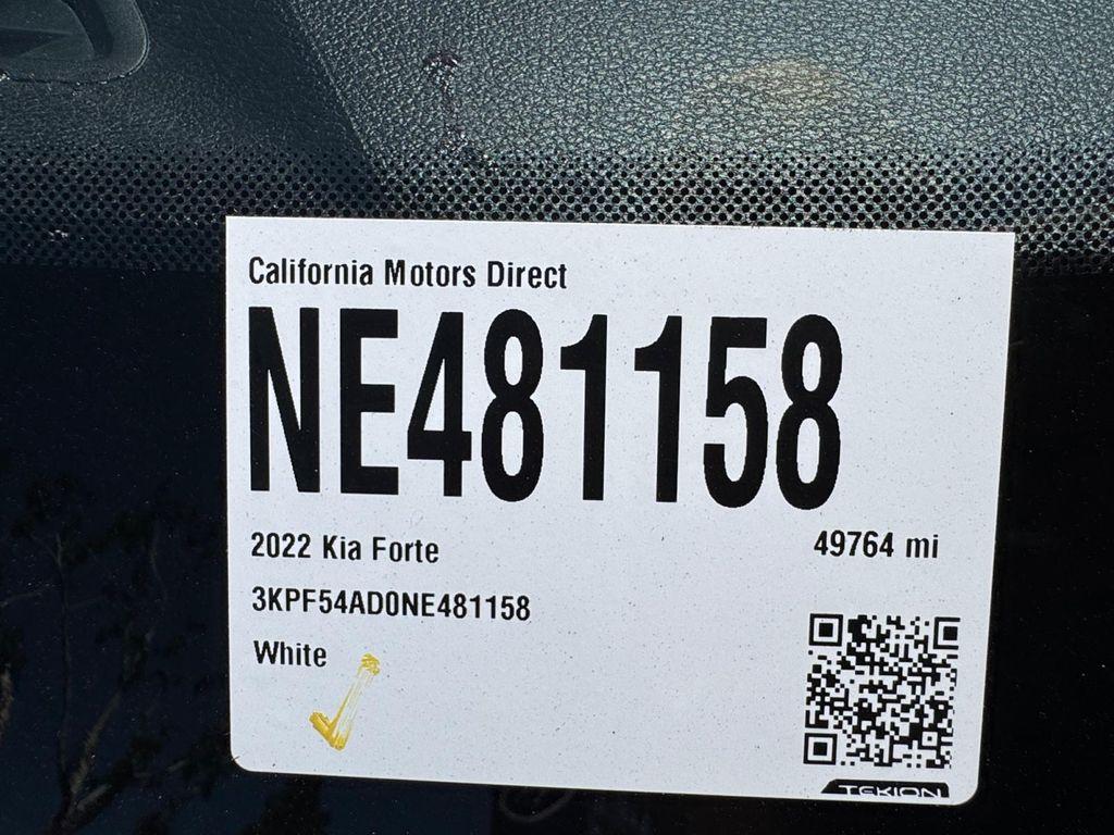 used 2022 Kia Forte car, priced at $17,499