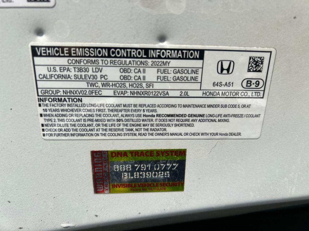 used 2022 Honda Civic car, priced at $22,299