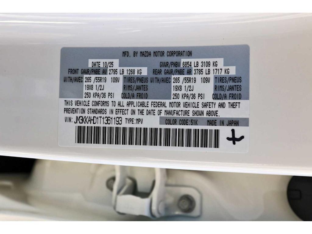 new 2026 Mazda CX-90 car, priced at $41,150