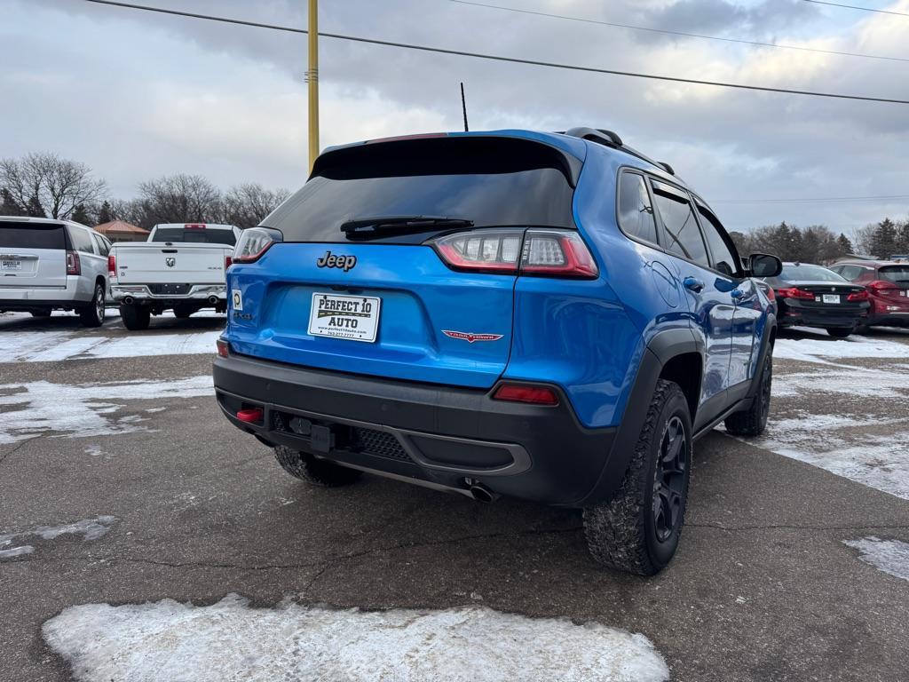used 2021 Jeep Cherokee car, priced at $20,995