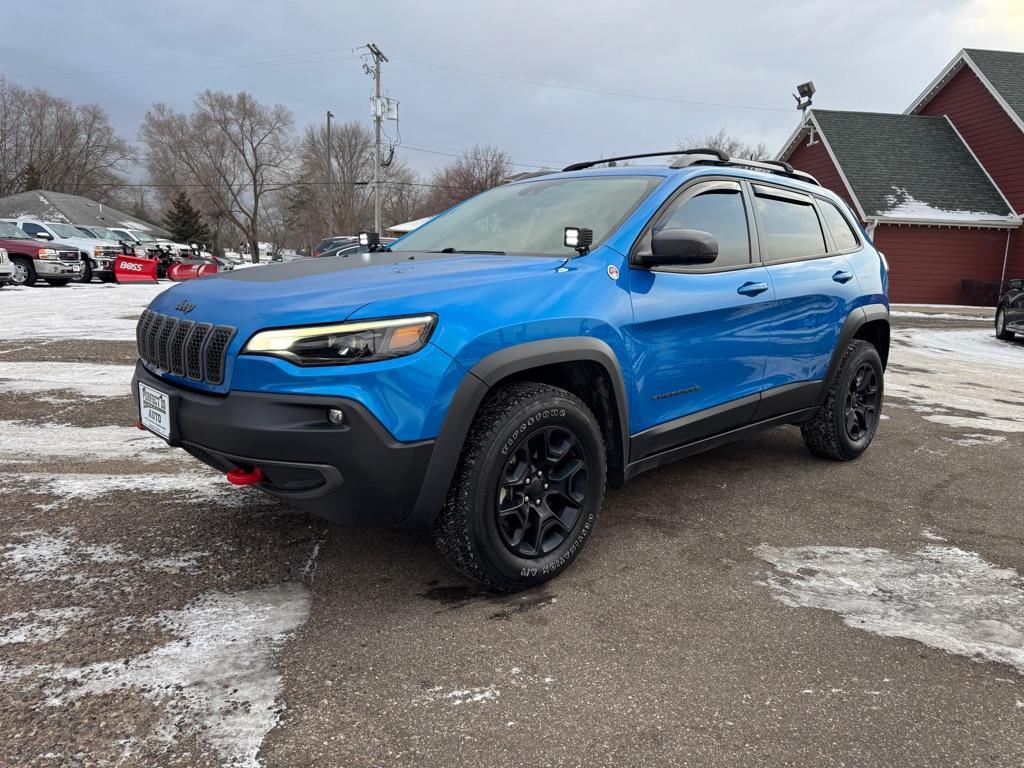 used 2021 Jeep Cherokee car, priced at $20,995