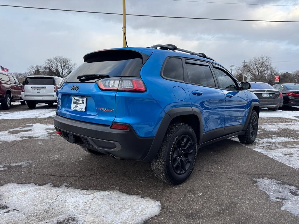 used 2021 Jeep Cherokee car, priced at $20,995