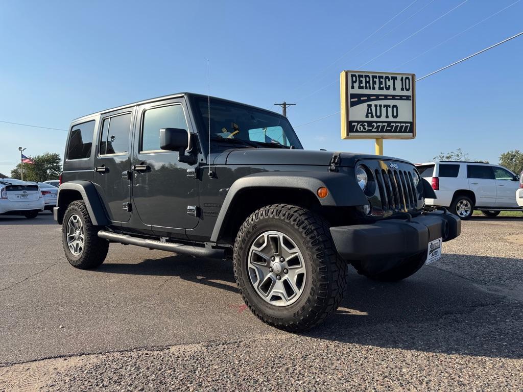 used 2016 Jeep Wrangler Unlimited car, priced at $19,995