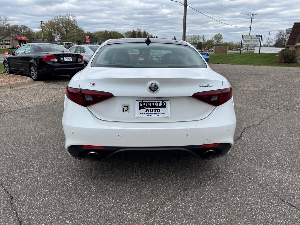 used 2018 Alfa Romeo Giulia car, priced at $15,995