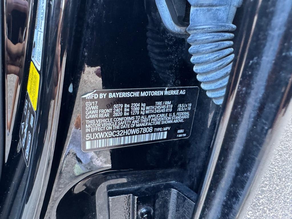 used 2017 BMW X3 car, priced at $12,495