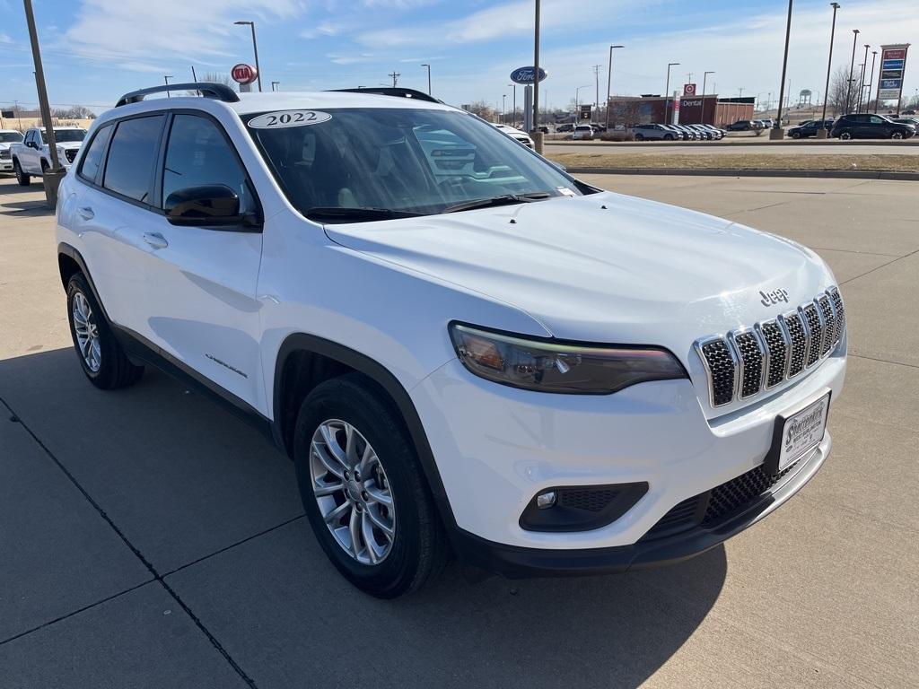 used 2022 Jeep Cherokee car, priced at $23,200