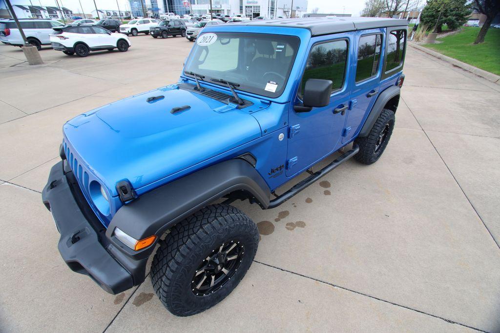 used 2021 Jeep Wrangler Unlimited car, priced at $26,850