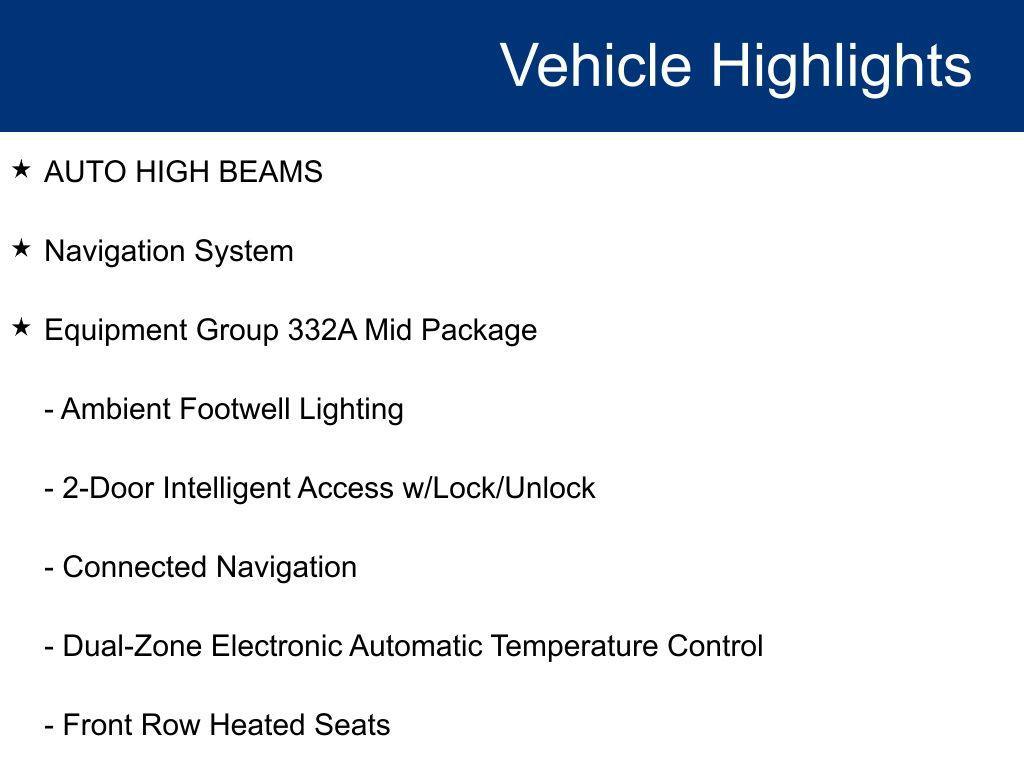 used 2025 Ford Bronco car, priced at $47,500