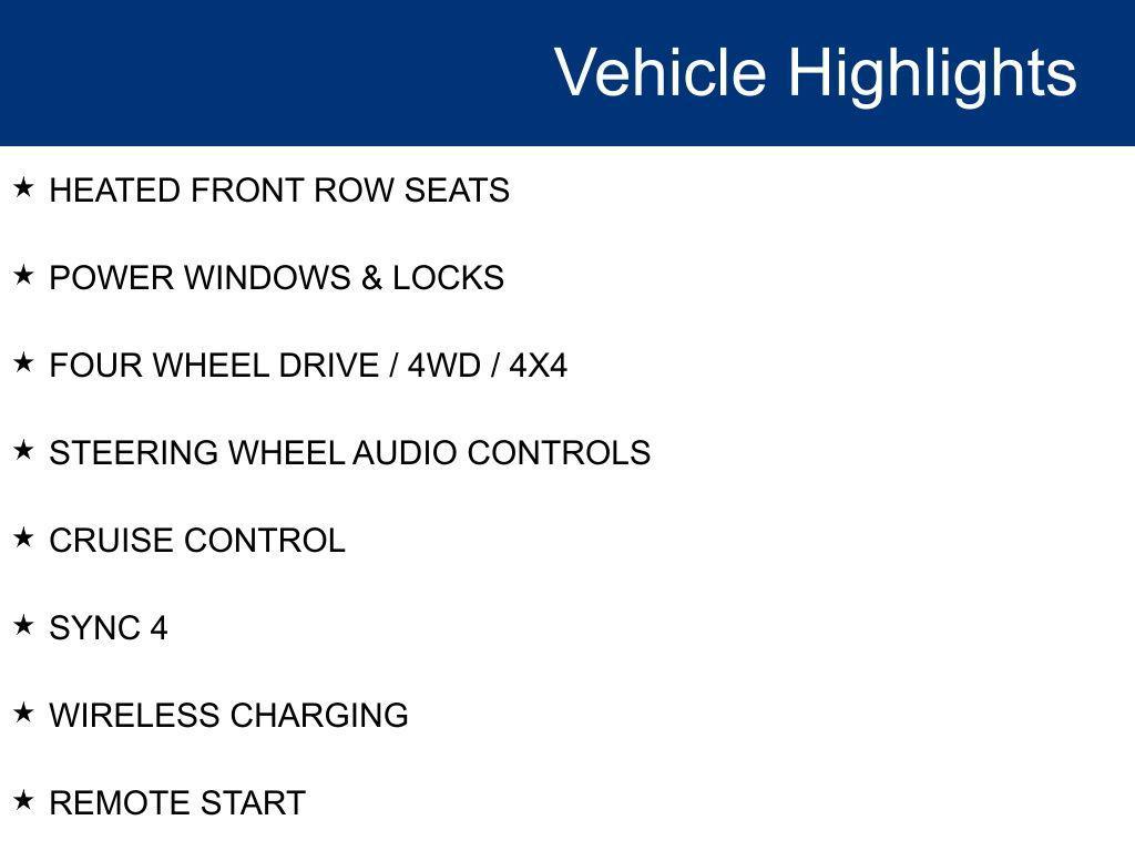 used 2024 Ford Ranger car, priced at $34,500