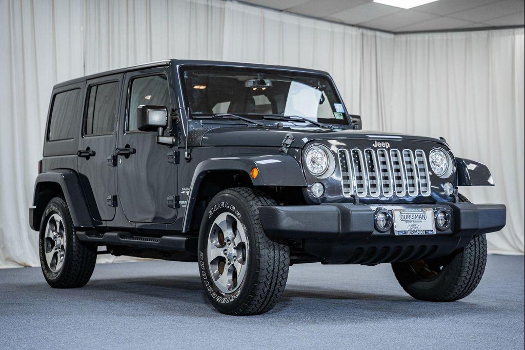 used 2017 Jeep Wrangler Unlimited car, priced at $21,500