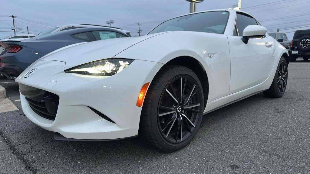 used 2024 Mazda MX-5 Miata RF car, priced at $32,000