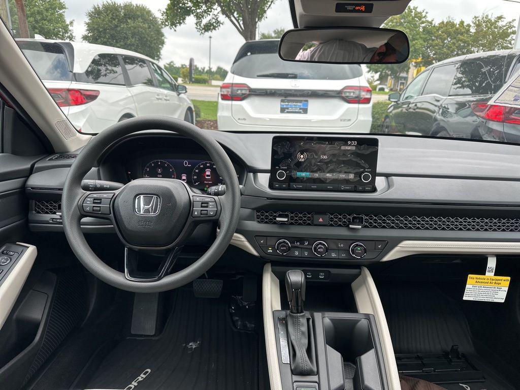 new 2025 Honda Accord car, priced at $30,821