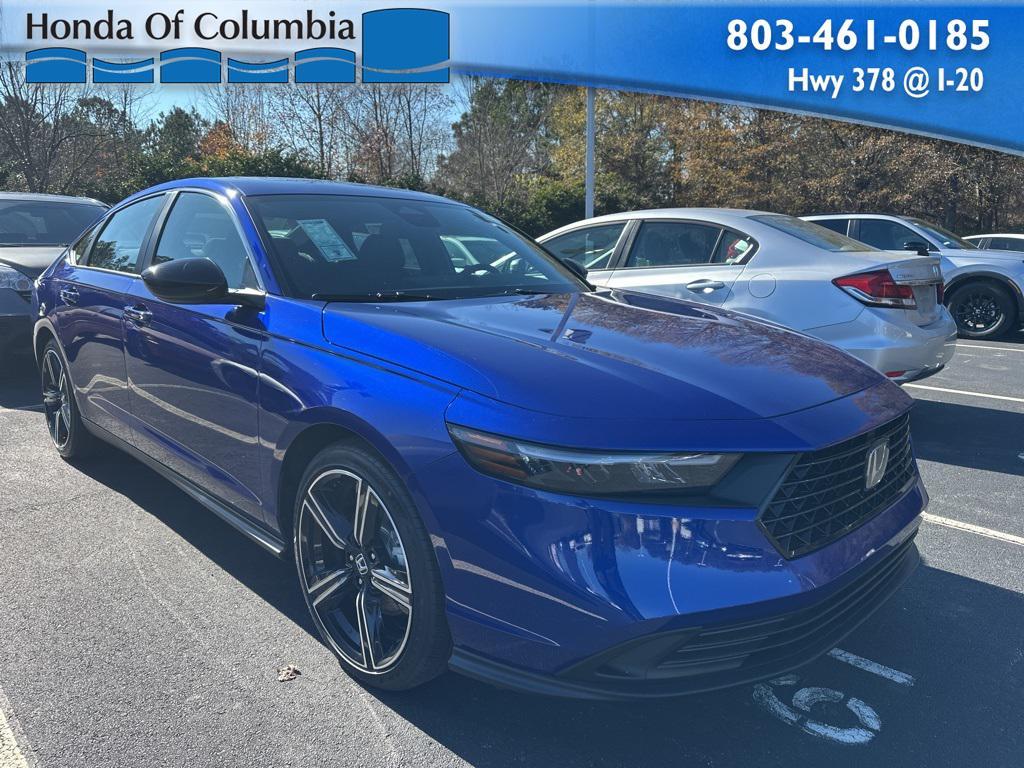 new 2025 Honda Accord Hybrid car, priced at $33,816