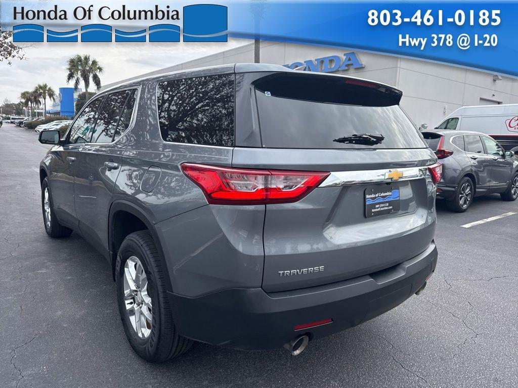 used 2020 Chevrolet Traverse car, priced at $19,289