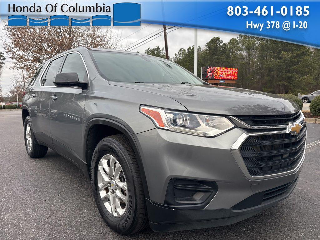 used 2020 Chevrolet Traverse car, priced at $19,289