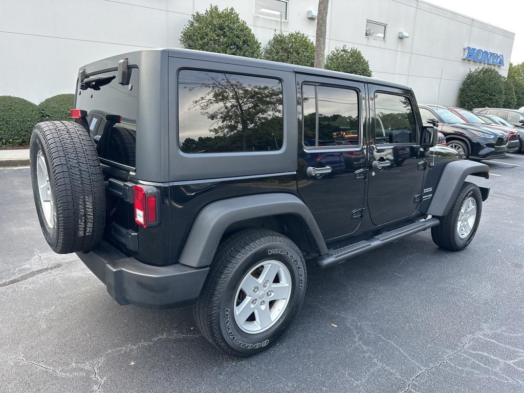 used 2018 Jeep Wrangler JK Unlimited car, priced at $20,500