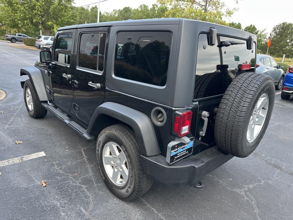 used 2018 Jeep Wrangler JK Unlimited car, priced at $20,500