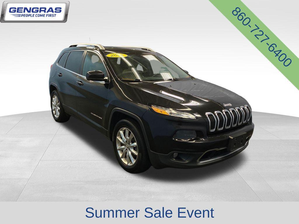 used 2016 Jeep Cherokee car, priced at $12,698