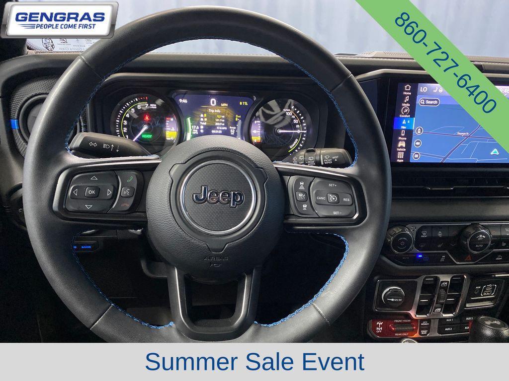 used 2024 Jeep Wrangler 4xe car, priced at $35,098