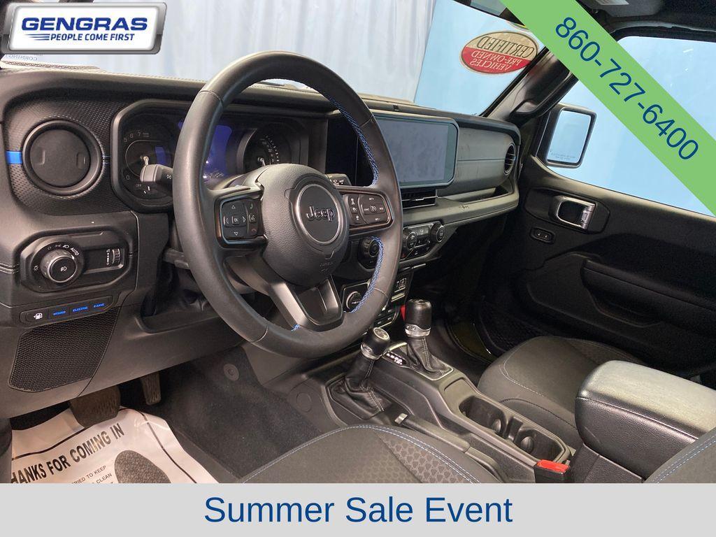 used 2024 Jeep Wrangler 4xe car, priced at $35,098