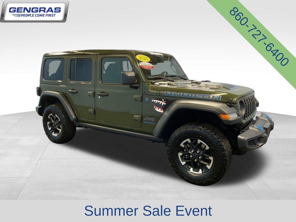 used 2024 Jeep Wrangler 4xe car, priced at $35,098
