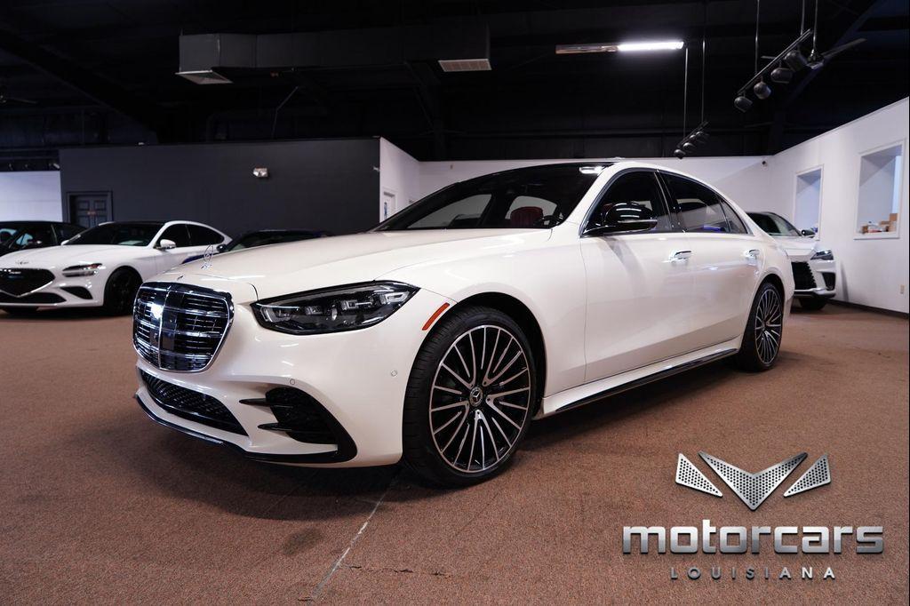 used 2022 Mercedes-Benz S-Class car, priced at $63,900