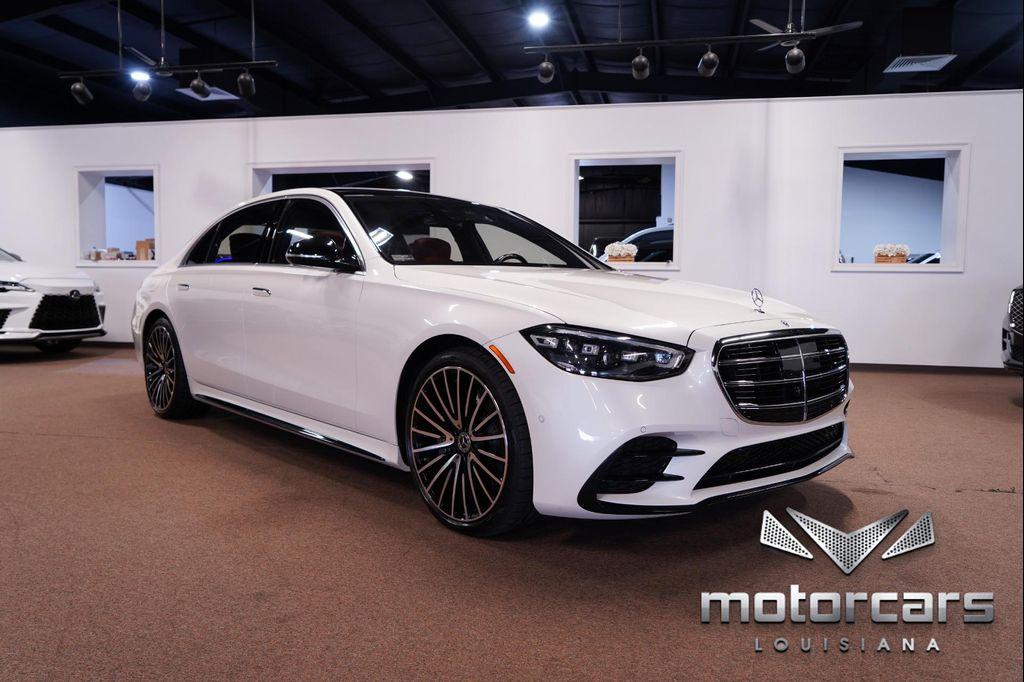 used 2022 Mercedes-Benz S-Class car, priced at $63,900