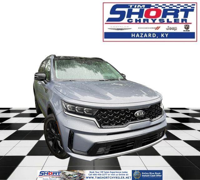 used 2021 Kia Sorento car, priced at $23,300