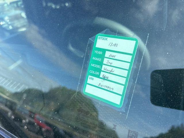 used 2025 Jeep Wrangler car, priced at $33,500