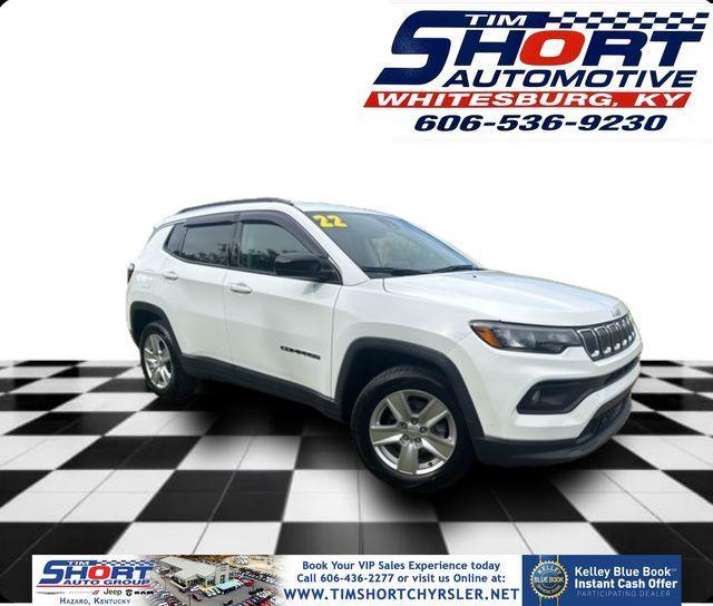 used 2022 Jeep Compass car, priced at $17,795