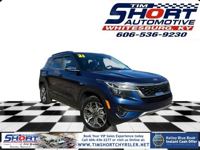 used 2021 Kia Seltos car, priced at $14,200