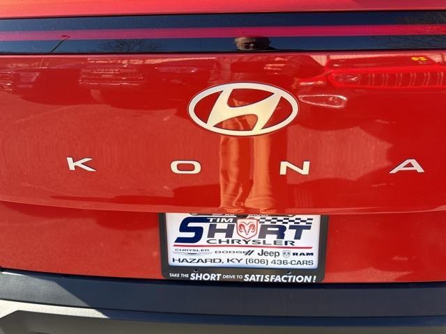 used 2025 Hyundai Kona car, priced at $21,000