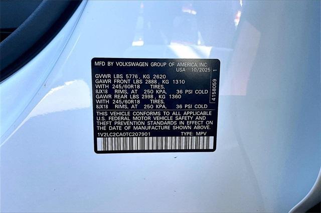 new 2026 Volkswagen Atlas Cross Sport car, priced at $42,842