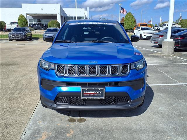 used 2023 Jeep Compass car, priced at $21,987